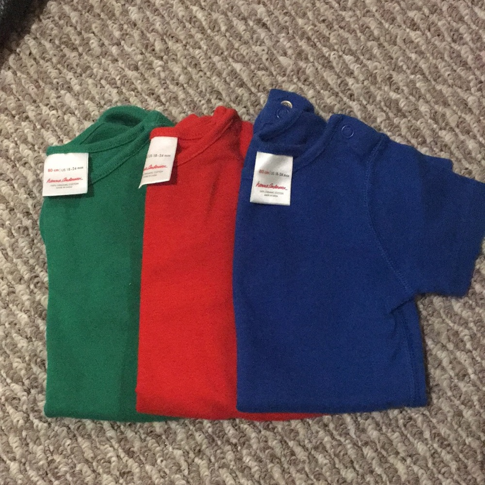 Hanna Andersson 3 onsies